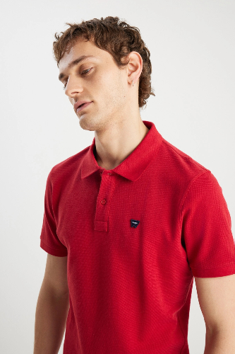 Resim Wrangler Polo Erkek T-shirt W7D5K4XX2T600