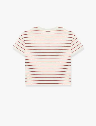 Resim Koton Erkek Bebek T-shirt 6SMB10219TK