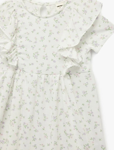 Resim Koton Kız Bebek Elbise 6SMG80038AK