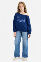 Resim Defacto Kız Çocuk Sweat G6827A8/NV42