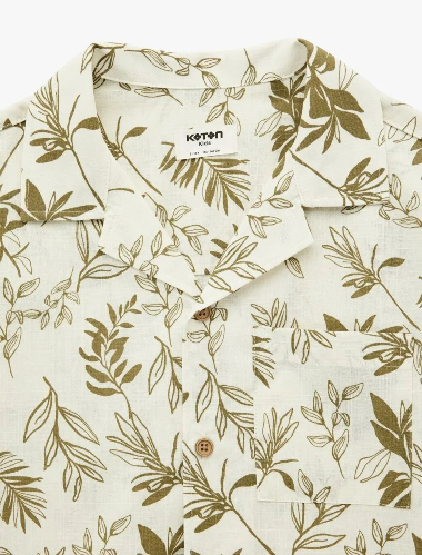 Resim Koton Erkek Çocuk Gömlek 6SKB60016TW