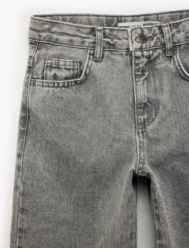 Resim Koton Kız Çocuk Jean Pantolon 6SKG40061AD