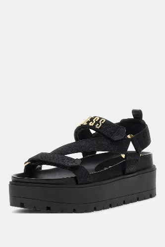 Resim Guess Footwear  Kadın  Sandalet FLJFTTFAL03-BLACK Fetta