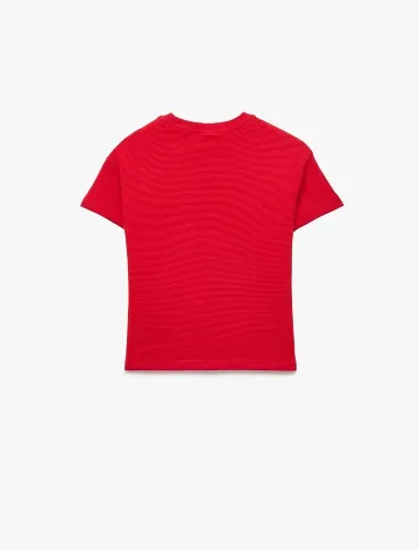 Resim Koton Erkek Bebek T-shirt 6SMB10208TK