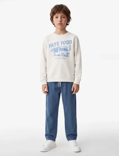 Resim Koton Erkek Çocuk Sweat 7WKB10060TK