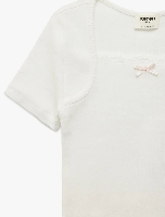 Resim Koton Kız Çocuk T-shirt 6SKG10188AK