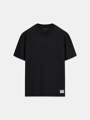 Resim Guess  Erkek  T-shirt M6GI18K3050-JBLK Cn Ss Acıd Wash Oversıze Tee