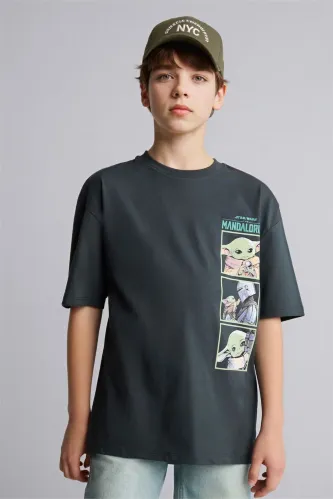 Resim Defacto Erkek Çocuk T-shirt G8914A8/AR211