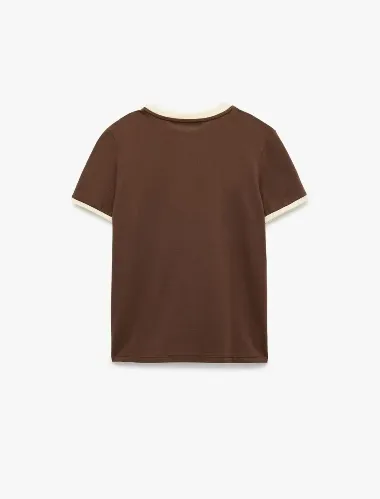 Resim Koton Kadın T-shirt 6SAL10873IK
