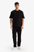 Resim Defacto Erkek T-shirt B6494AX/BK81