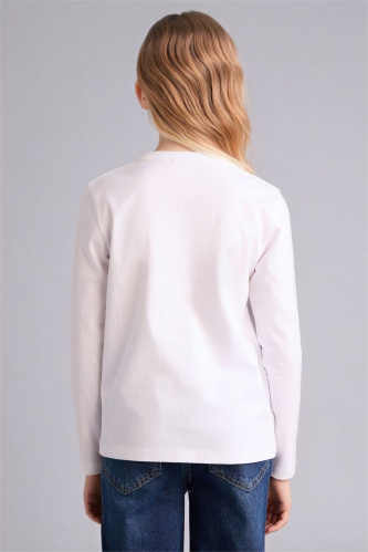 Resim Defacto Kız Çocuk Sweat G0860A8/WT34