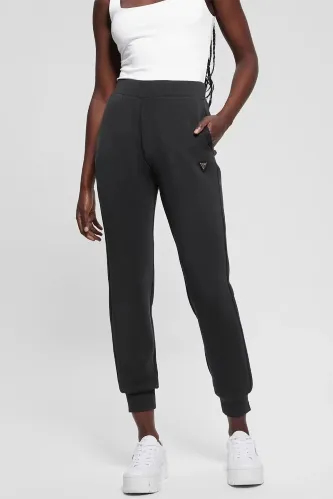 Resim Guess Olympe Long Pants Kadın Jean Pantolon V4Yb08Kcay2-Jblk