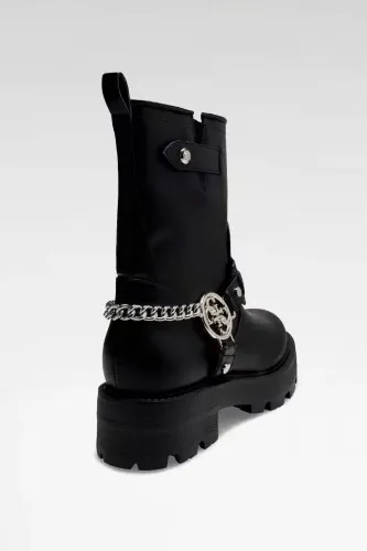 Resim Guess Yazzy Kadın Bot Flfyazele10-Black