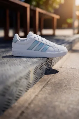 Resim Adidas Grand Court Base 3. Kadın Spor Ayakkabı Hq0092