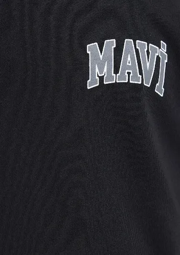 Resim Mavi Erkek T-shirt M0611714-900