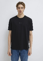 Resim Mavi Erkek T-shirt M0613348-900