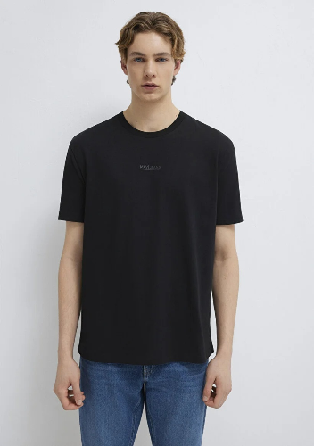 Resim Mavi Erkek T-shirt M0613348-900