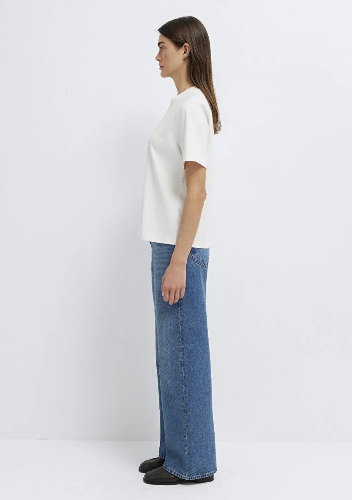 Resim Mavi Kadın T-shirt M1613890-80194