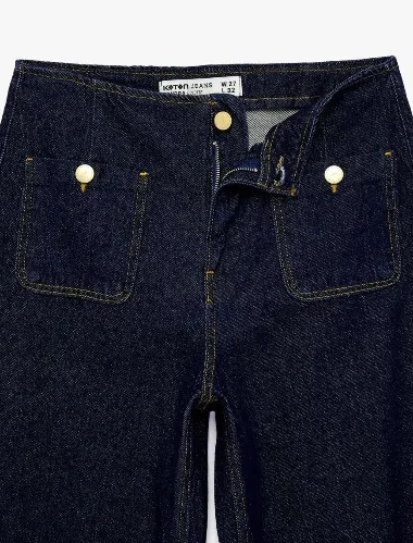 Resim Koton Kadın Jean Pantolon 7WAL40032MD