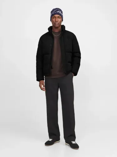 Resim Jack & Jones Jjesoho Puffer Collar Aw26 Sn Erkek Ceket 12298861