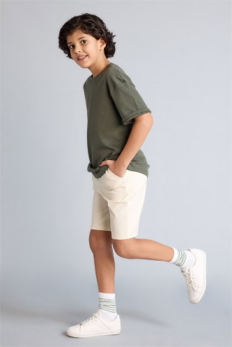 Resim Defacto Erkek Çocuk Penye Şort B5925A8/BG734
