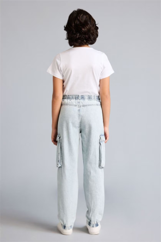 Resim Defacto Erkek Çocuk Jean Pantolon F9711A8/NM39