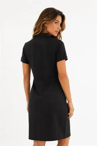 Resim Fashion Friends Kadın Polo Yaka Elbise 26Y0499K1