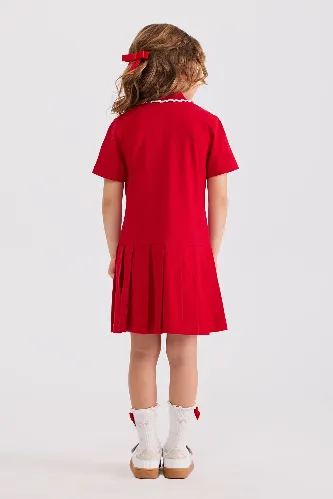 Resim Panço Kız Çocuk Elbise / Tulum