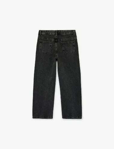 Resim Koton Kız Çocuk Jean Pantolon 7WKG40002AD