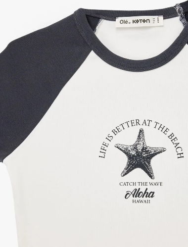 Resim Koton Kadın T-shirt 6SAL10067IK