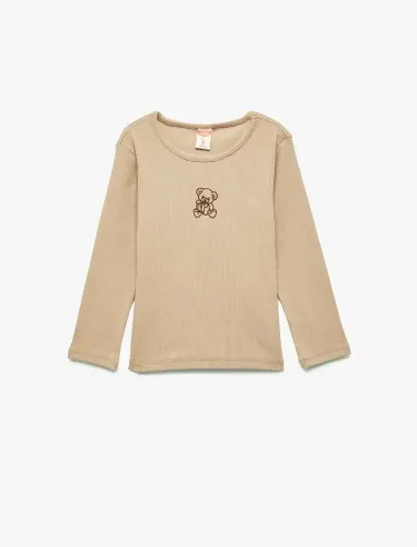 Resim Koton Kız Bebek Sweat 7WMG10027AK