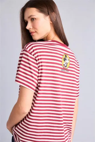 Resim Defacto Kadın T-shirt H6816AX/BR285