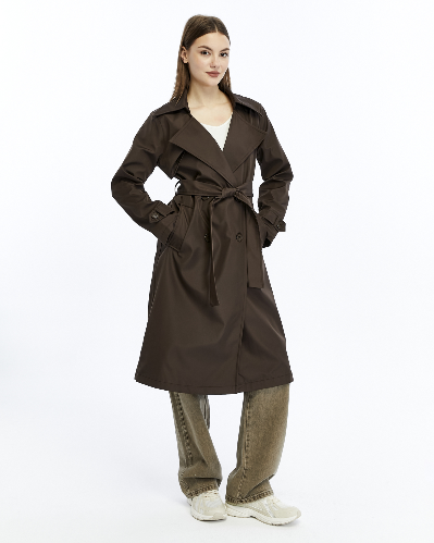 Resim Yenikoza Kadın Pardesü / Trençkot