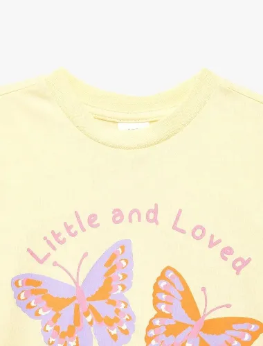 Resim Koton Kız Bebek T-shirt 6SMG10162AK