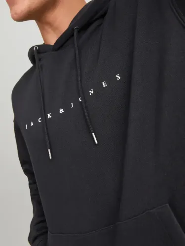 Resim Jack & Jones Jjestar Jj Sweat Hood Noos Erkek Sweat 12233972