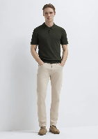 Resim Mavi Marcus Erkek Kanvas Pantolon M00351A2795