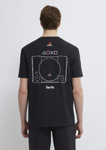 Resim Mavi Erkek T-shirt M0613187-900