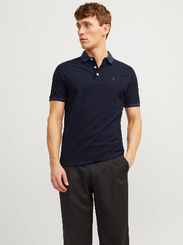 Resim Jack & Jones Jjepaulos Polo Ss Noos Erkek T-shirt 12136668
