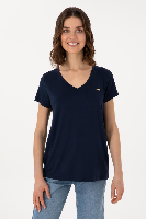 Resim U.s. Polo assn. Kadın T-shirt PU-8789 Cıyosel-Iy26