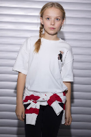 Resim Defacto Kız Çocuk T-shirt G9595A8/ER105