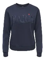 Resim Only Jdyparıs L/S Emb Sweat Jrs Noos Kadın Sweat 15221015