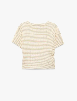 Resim Koton Kız Çocuk T-shirt 6SKG10370AK