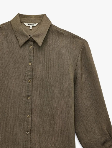 Resim Koton Kadın Gömlek 6SAK60116PW