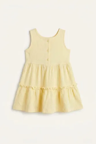 Resim Defacto Kız Bebek Elbise H8448A5/YL450