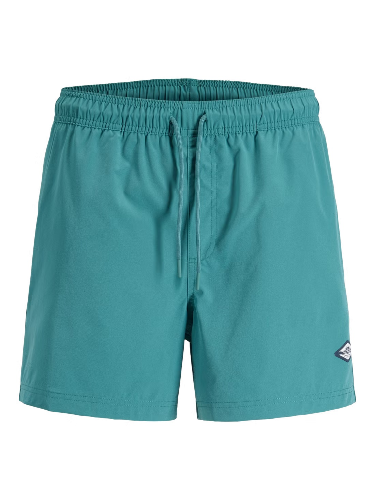 Resim Jack & Jones Jpstmauı Tropıc Solıd Swım Shorts Reg Sn Erkek Deniz Şortu 12291385
