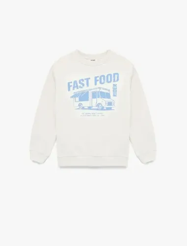 Resim Koton Erkek Çocuk Sweat 7WKB10060TK