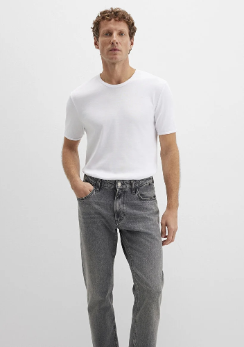 Resim Mavi  Erkek T-Shirt M063747-620
