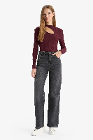 Resim Defacto Kadın T-shirt C8473AX/BR34