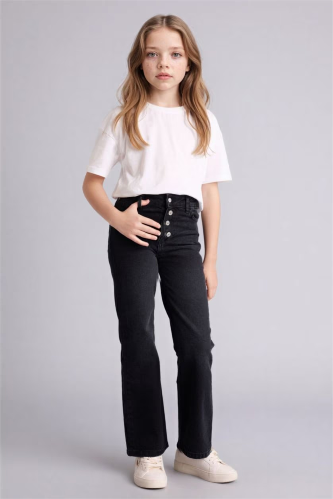 Resim Defacto Kız Çocuk Jean Pantolon G9585A8/NM40