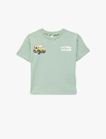 Resim Koton Erkek Bebek T-shirt 6SMB10051TK